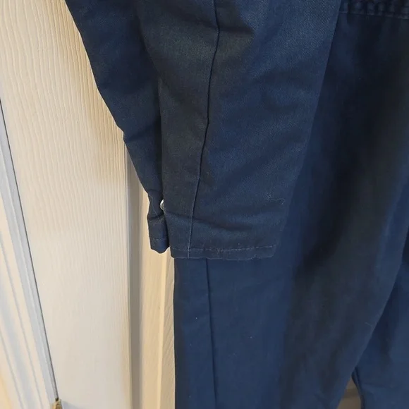 Vintage Walls Blizzard Pruf Coveralls Insulated Blue Size L/XL **